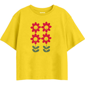Girls Regular Boxy Tshirt