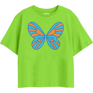 Girls Regular Boxy Tshirt