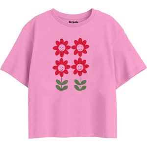 Girls Regular Boxy Tshirt