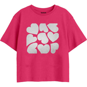 Girls Regular Boxy Tshirt