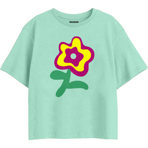 Girls Regular Boxy Tshirt