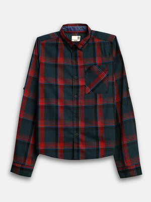 Boys Shirts Full Sleeve Checks