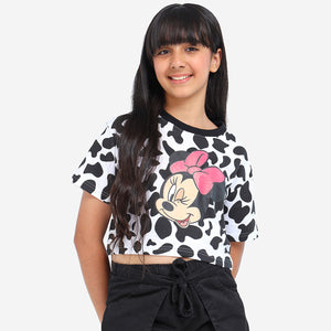 Girls Disney Printed Cotton Top