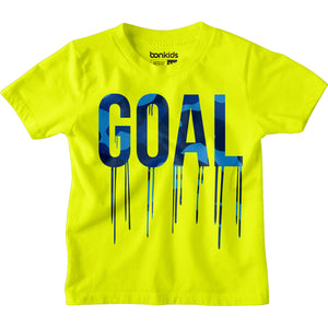 Goal Yellow Boys Tshirt