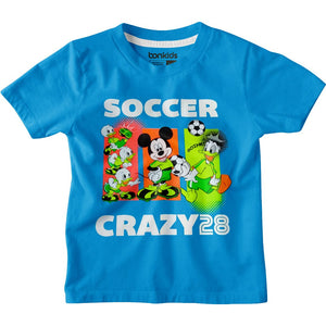 Mickey Soccer Crazy Boys T-SHIRT