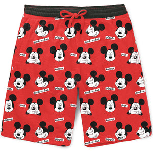 Mickey Red Boys Shorts
