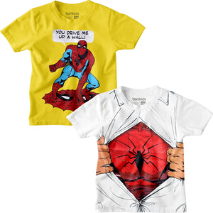 The Amazing Spiderman Combo Boys T-SHIRT