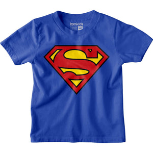 Superman Logo Blue Boys T-SHIRT