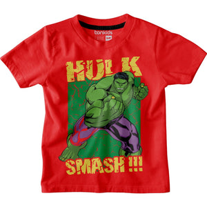 Hulk Red Boys T-SHIRT