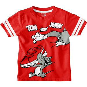 Tom & Jerry Red Boys T-SHIRT
