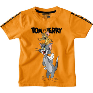 Tom & Jerry Orange Boys T-SHIRT