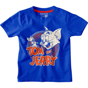 Tom & Jerry Blue Boys T-SHIRT
