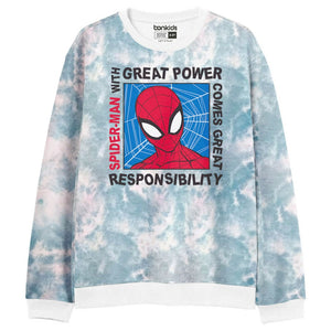 Spiderman Grey Boys Sweatshirt