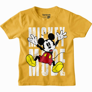 Mickey mode printed T-SHIRT for boys