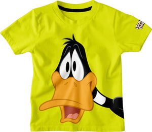 Daffy Duck Yellow Boys T-SHIRT