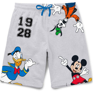 Mickey Donald Duck Grey Boys Shorts